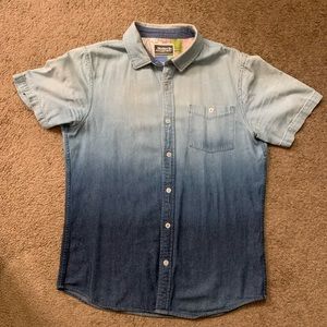 Casual Jean short sleeve button down